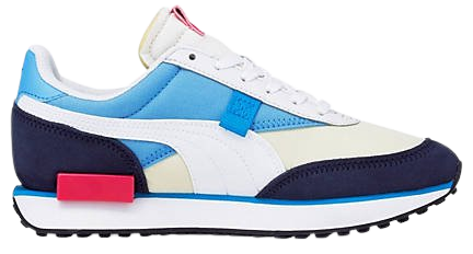 Puma future rider sneakers in black and blue | ASOS