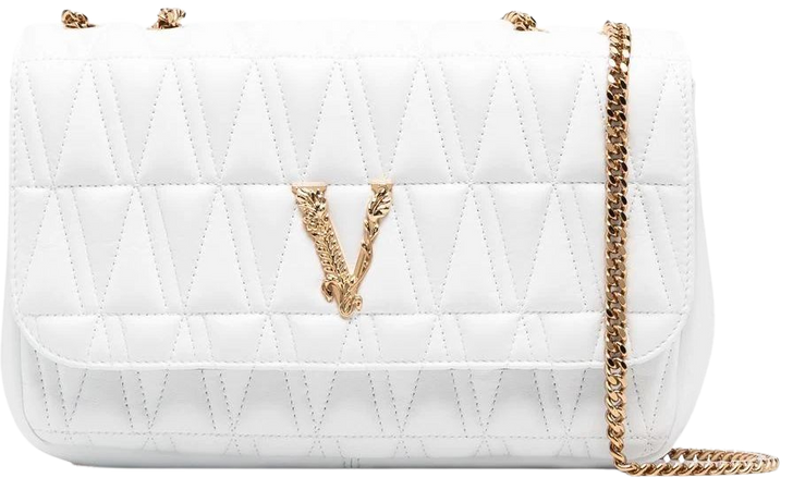 Versace Virtus Quilted Shoulder Bag - Farfetch