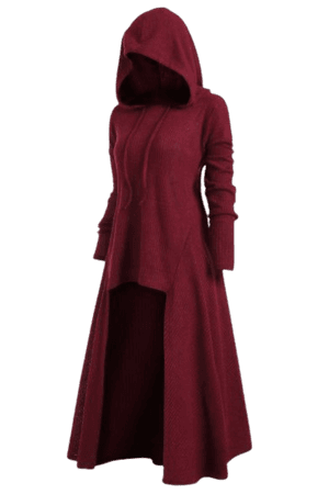 red hooded cloak