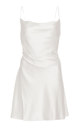 Exclusive Gloria Silk Slip Mini Dress by Markarian | Moda Operandi