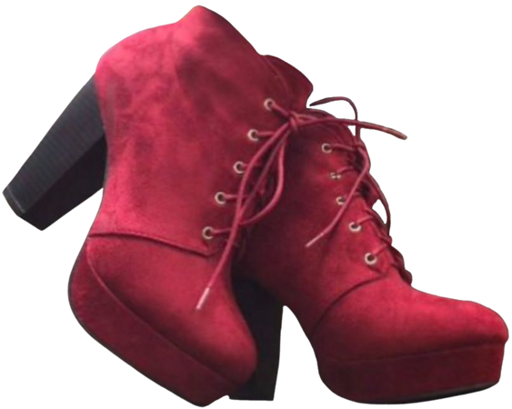 png shoes aesthetic red heels