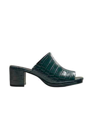 UO Cara Heeled Mule Sandal | Urban Outfitters