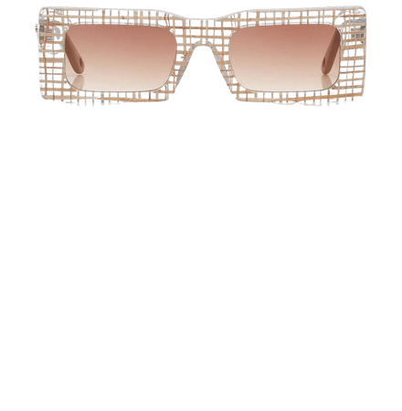 Cult Gaia Hera Square-Frame Sunglasses