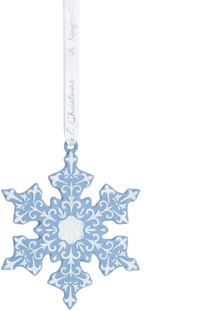 Wedgwood Christmas Snowflake Ornament - Macy's