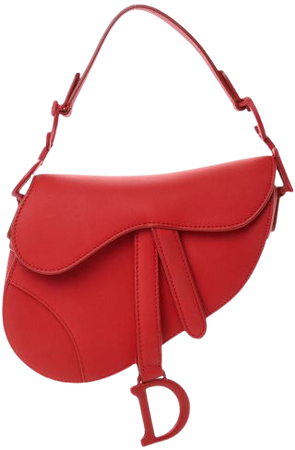Dior Saddle Bag Red