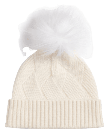 Nordstrom Recycled Cashmere Pom Beanie | Nordstrom
