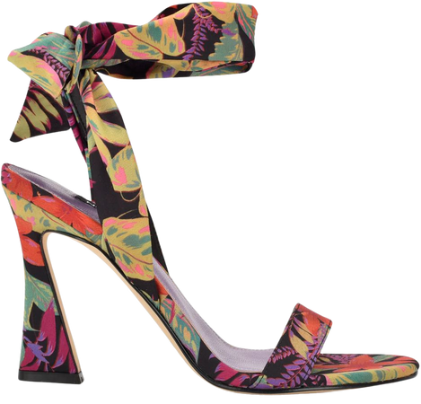 Kelsie Ankle Wrap Heeled Sandals - Nine West