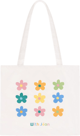 With Jéan Tote Bag | Flowers
