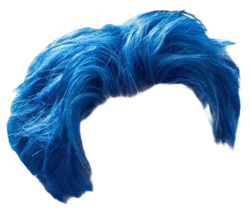 Short Blue Hair (masc)