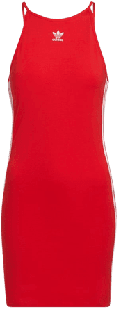 adidas Adicolor Classics Tight Summer Dress - Red | women lifestyle | adidas US