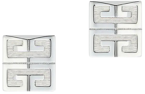 Shop Givenchy 4G Silvery Stud Earrings | Saks Fifth Avenue