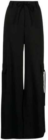 Monse high-waist side-slit Cargo Trousers - Farfetch