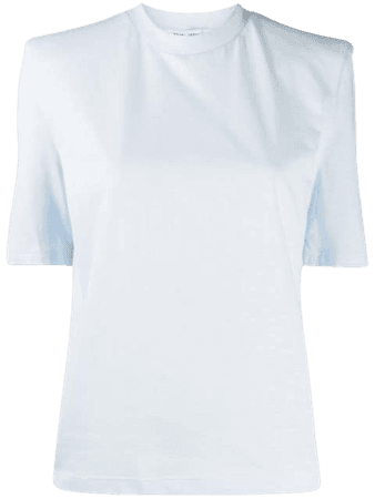 The Attico Plain Crew Neck T-Shirt Aw20 | Farfetch.Com