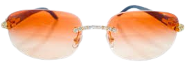 orange cartier glasses - Google Search