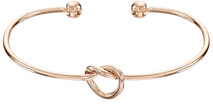 Amazon.com: PAVOI 14K Gold Plated Forever Love Knot Infinity Bracelets for Women | Rose Gold Bracelet: Clothing, Shoes & Jewelry
