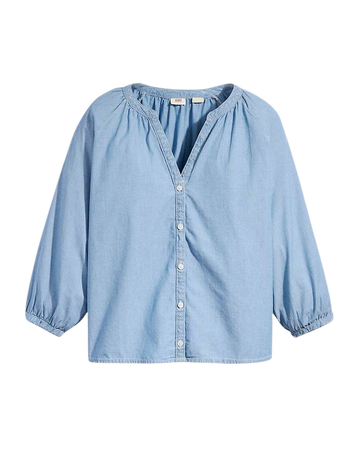 Mirabelle Long Sleeve Blouse - Medium Wash | Levi's® US
