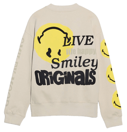 Zara Smiley Originals sweatshirt