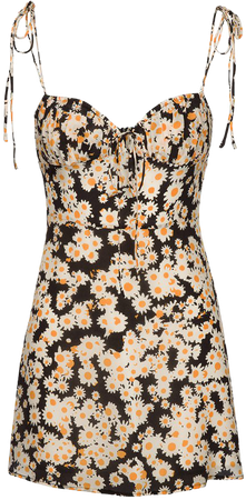 The Devon Flower Power Bustier Dress | Réalisation Par