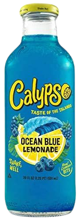 Amazon.com : Calypso Lemonade Ocean Blue 12 20Oz. Bottles : Calypso Drinks : Grocery & Gourmet Food