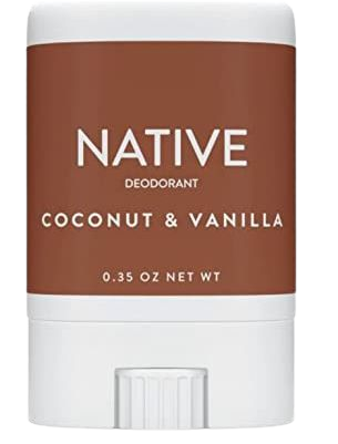 Native Coconut & Vanilla Deodorant Mini - 0.35oz [2Pack] : Beauty & Personal Care