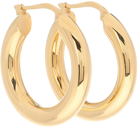 Hoop earrings in gold - Jil Sander | Mytheresa