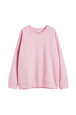 Sweatshirt - Light pink - Ladies | H&M US