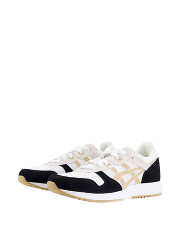 Asics Lyte Classic sneakers in white and gold | ASOS