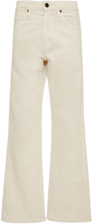 Vivian Cropped Flared Jeans