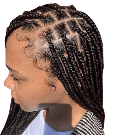 Here’s Why Everyone’s Talking About Knotless Box Braids | Natural hair styles, Box braids styling, Box braids hairstyles