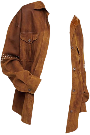 brown shirt coat