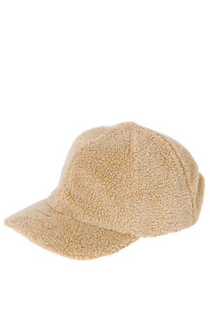 San Diego Hat Co. Beige Cap - Sherpa Baseball Cap - Baseball Cap - Lulus