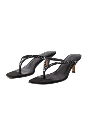 UO Stassi Diamond Thong Heel | Urban Outfitters