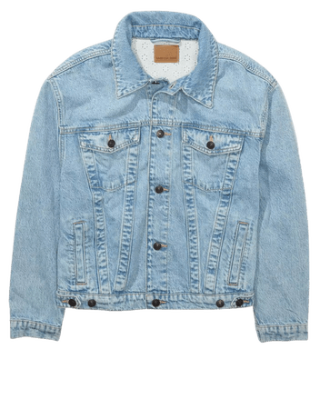 AE '90s Boyfriend Light Wash Denim Jacket