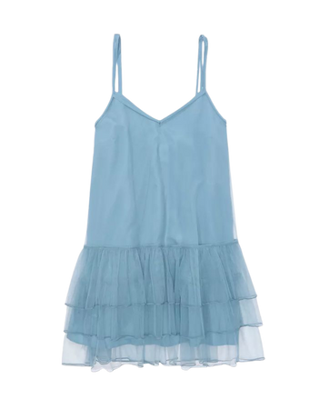 AE Tiered Tulle Mini Dress