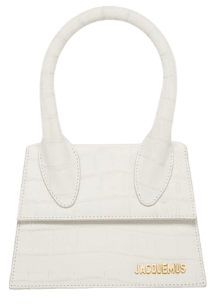 Le Chiquito Moyen Croc-Effect Leather Bag By Jacquemus | Moda Operandi