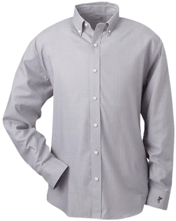 Mens Light Grey Dress Shirt