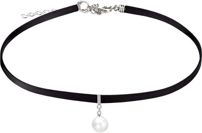 Amazon.com: FJ Black Choker Necklace for Women: Clothing, Shoes & Jewelry