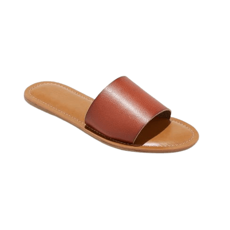 Women's Kerrigan Slide Sandal - Universal Thread Cognac 9 : Target