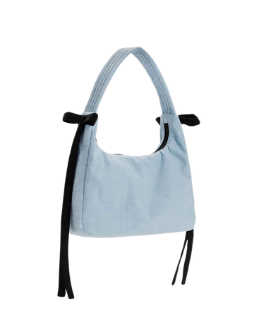 Mini Bow Bag : Powder Blue - Baggu