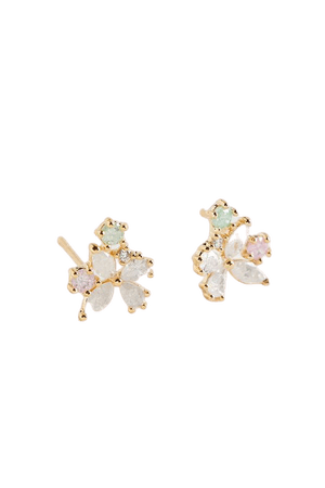 Girls Crew Pastel Botanical Drop Earring | Urban Outfitters