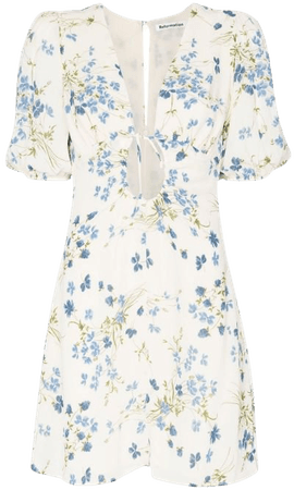 Reformation Cressida floral-print Mini Dress