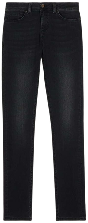skinny cotton jeans AIMI BLACK // ba&sh US