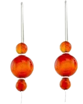 orange agate earrings - Google Search