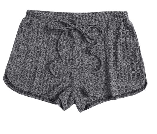grey lounge shorts