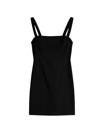 Wide strap mini dress - Dresses - Woman | Bershka