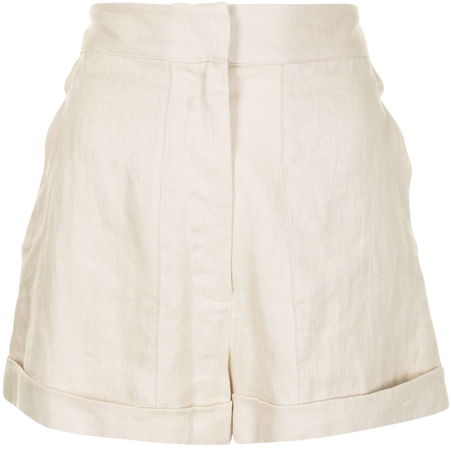 BONDI BORN Brindisi Linen Shorts - Farfetch