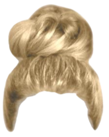 blond hair png