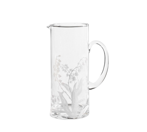 Monique Lhuillier Lily of the Valley Pitcher | Pottery Barn