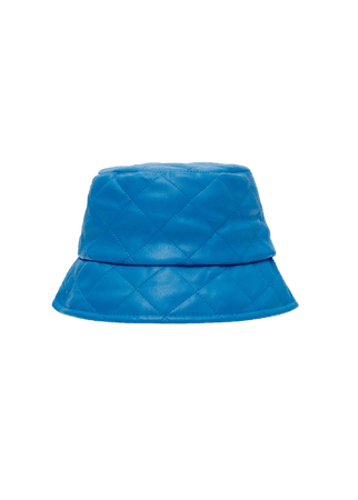 Leather effect bucket hat - Women | Mango USA