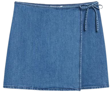 Short denim skirt - Blue - Monki WW